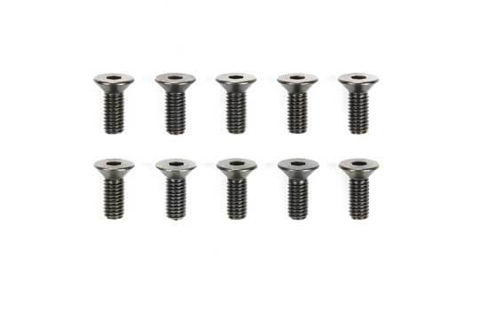 Vis 3x8mm acier Tête fraisée (x10) - Tamiya 51627