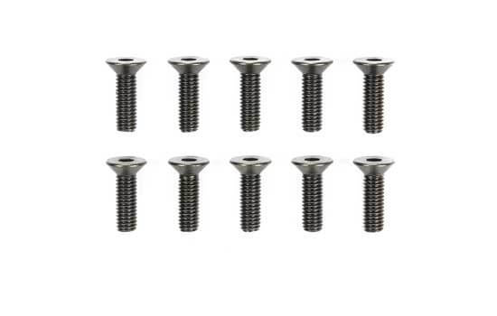 Vis 3x10mm acier Tête fraisée (x10) - Tamiya 51629