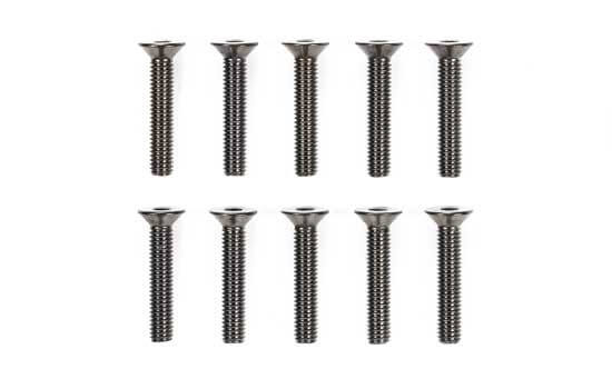 Vis 3x16mm acier Tête fraisée (x10) - Tamiya 51633