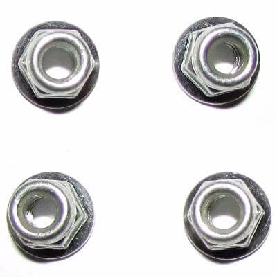 4 écrous de roues Blackzon 15-WJ02 - Funtek MT12 - S911 - S912 / 534732