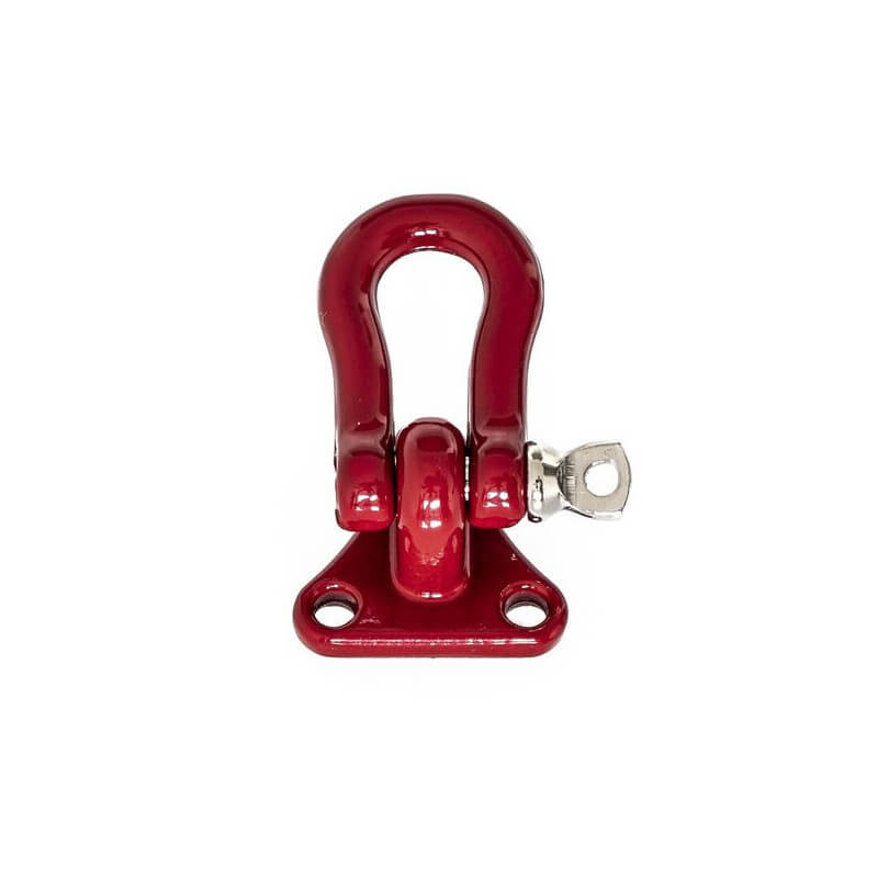 Manille sur platine métal (24x14,5mm) - Accessoires pour crawler 1/10