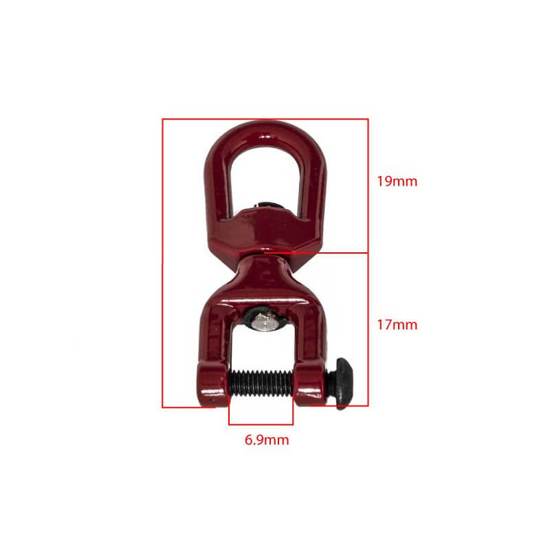 Double manille pivotante (36,6mm) - Accessoires pour crawler 1/10