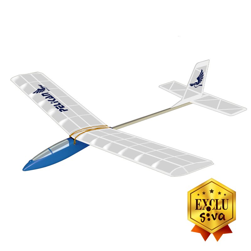 Pelikan Maquette de vol libre en kit bois 68cm