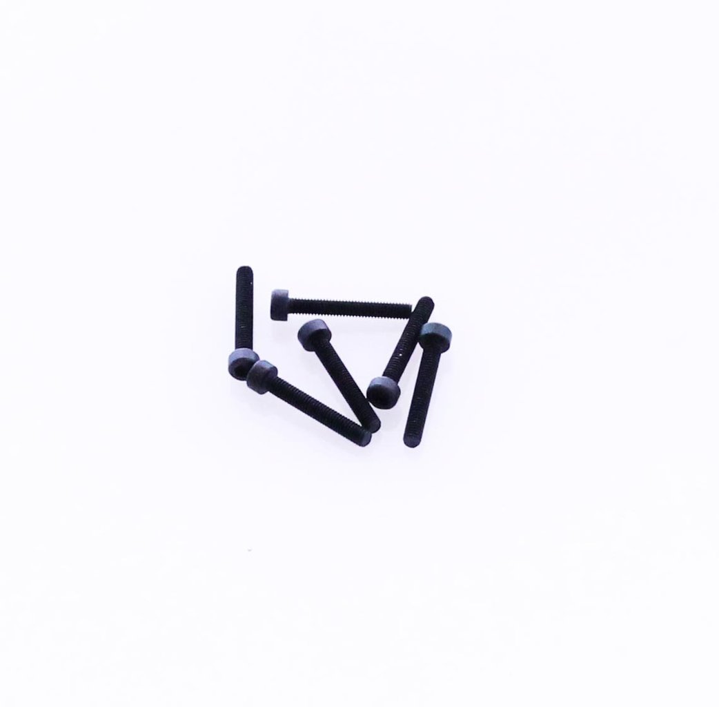 Vis à tête cylindrique M3 x 14 (6) - DF Models 7141 - Breizh Modélisme.