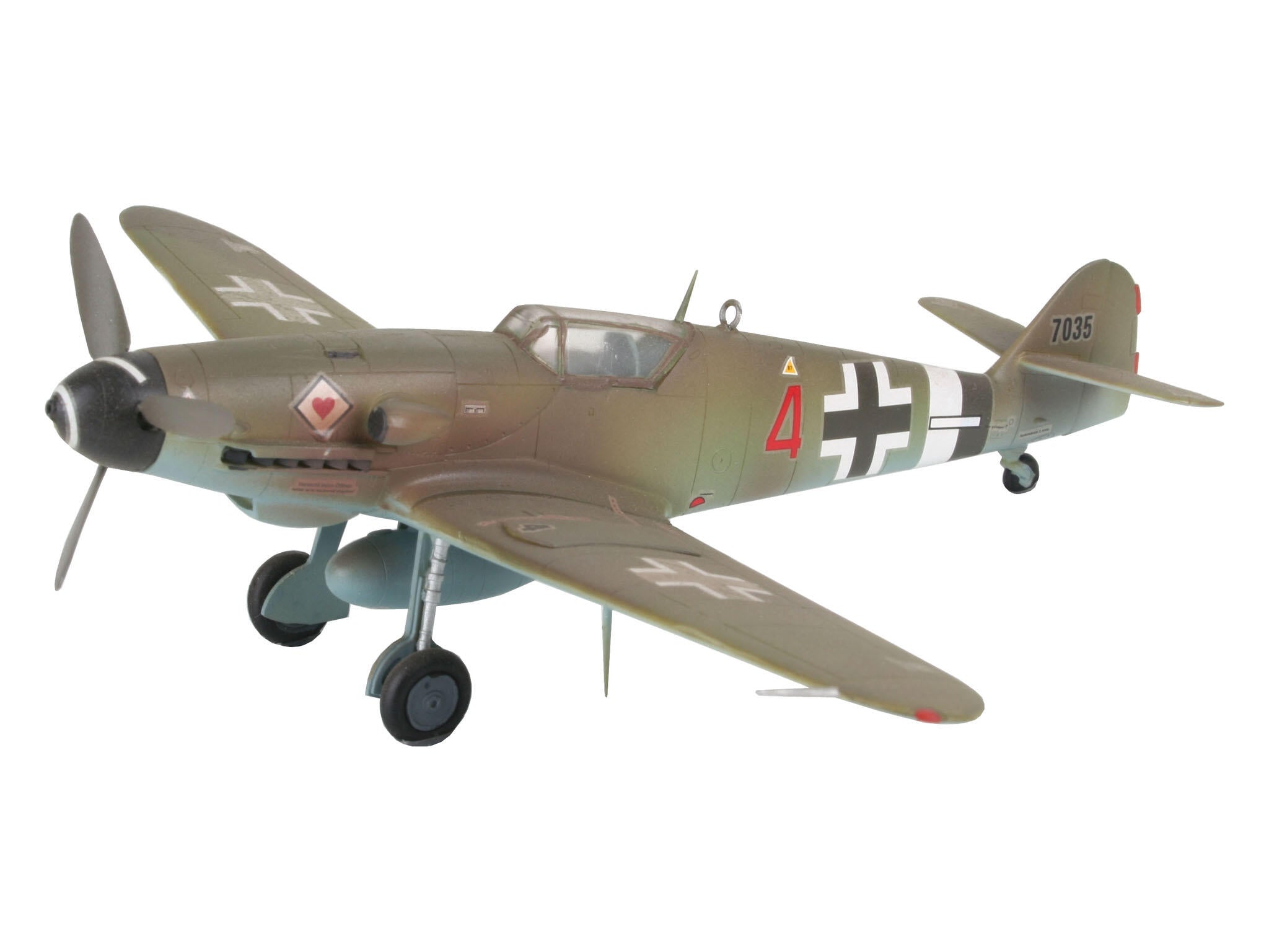 Maquette Revell Starter kit 74160 Messerschmitt Bf-109 avec accessoires de base