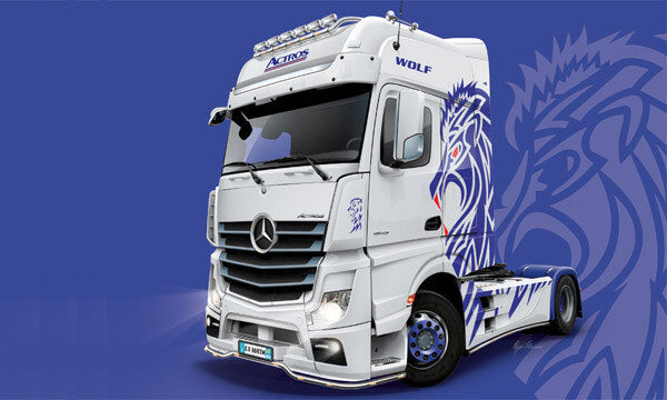 Maquette camion Mercedes Actros MP4 - Italeri 3935 - 1/24