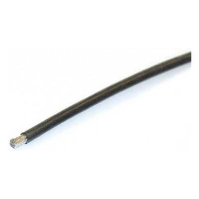 Câble Silicone Souple 1 Mètre noir 2,5mm