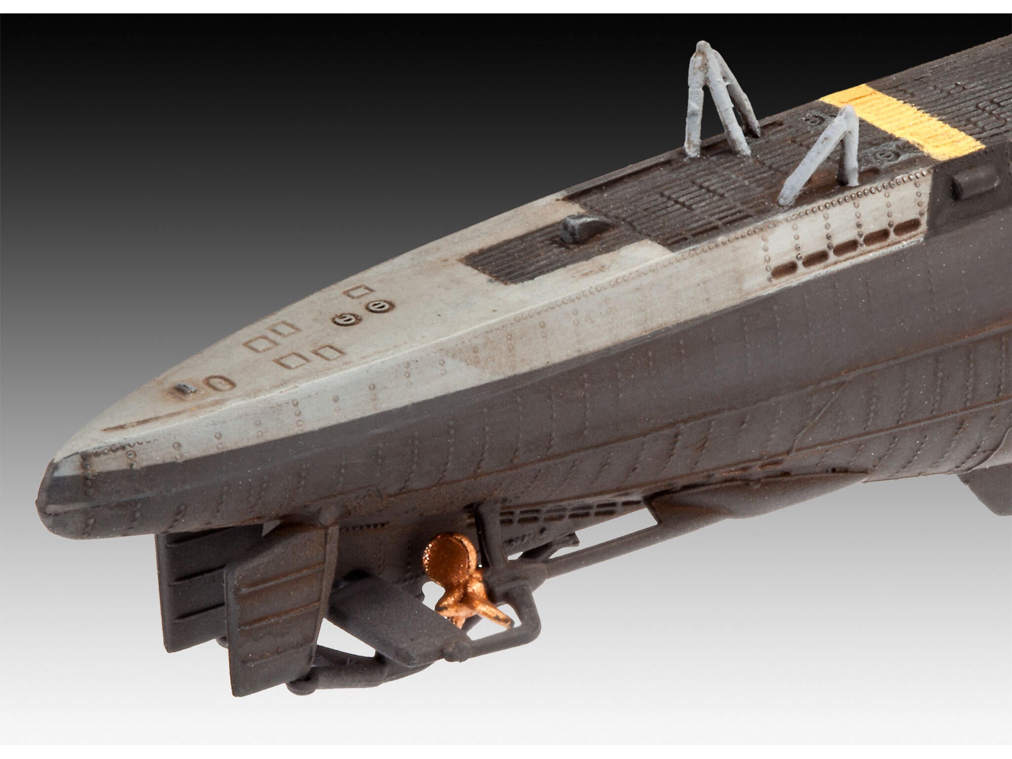 Maquette Revell Starter kit 75154 sous marin Allemand VII C/41 avec accessoires de base
