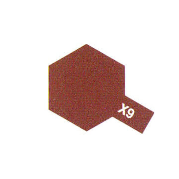 Peinture Acrylique Maquette X9 Brun brillant - Tamiya 81509 -