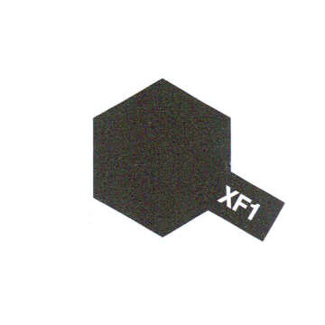 Peinture Acrylique Maquette XF1 Noir mat - Tamiya 81701 -