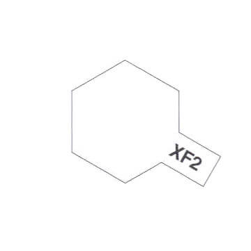 Peinture Acrylique Maquette XF2 Blanc mat - Tamiya 81702 -