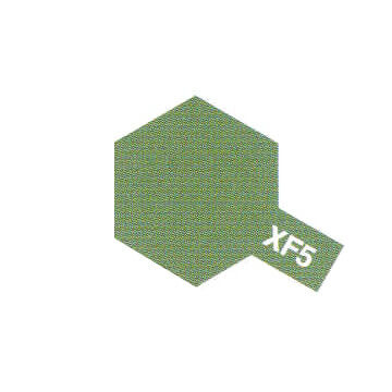Peinture Acrylique Maquette XF5 Vert mat - Tamiya 81705 -