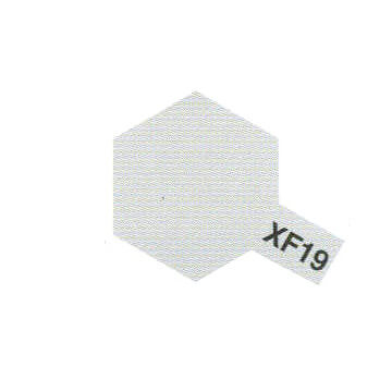 Peinture Acrylique Maquette XF19 Gris Ciel mat - Tamiya 81719 -