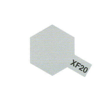 Peinture Acrylique Maquette XF20 Gris Moyen mat - Tamiya 81720 -