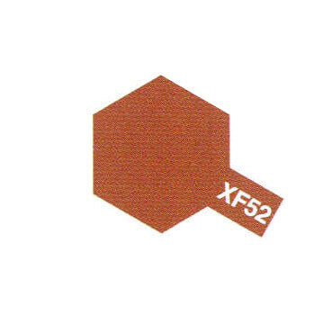 Peinture Acrylique Maquette XF52 Terre mat - Tamiya 81752 -