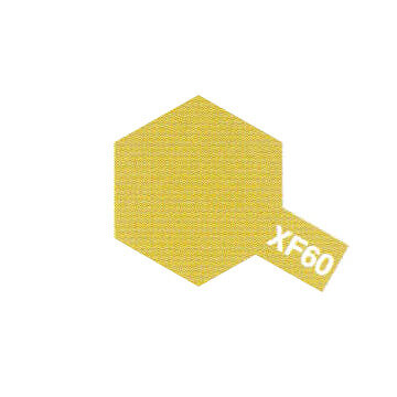 Peinture Acrylique Maquette XF60 Jaune Foncé mat - Tamiya 81760