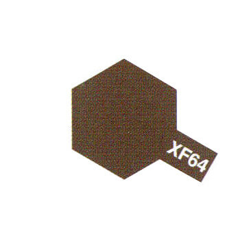 Peinture Acrylique Maquette XF64 rouge Brun mat - Tamiya 81764 -