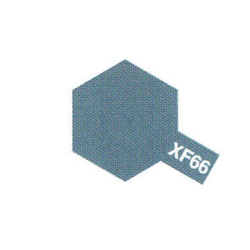 Peinture Acrylique Maquette XF66 Gris Clair mat - Tamiya 81766