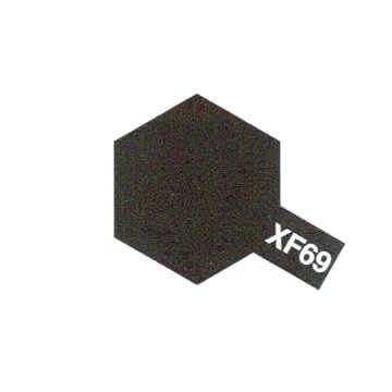 Peinture Acrylique Maquette XF69 Noir OTAN mat - Tamiya 81769 -