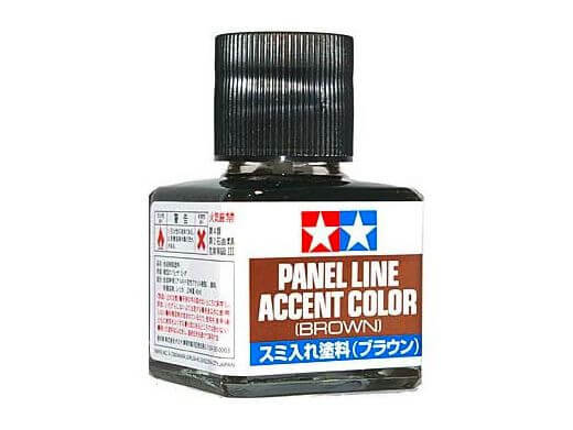 Maquette finition Jus enamel Brun - Tamiya 87132 -