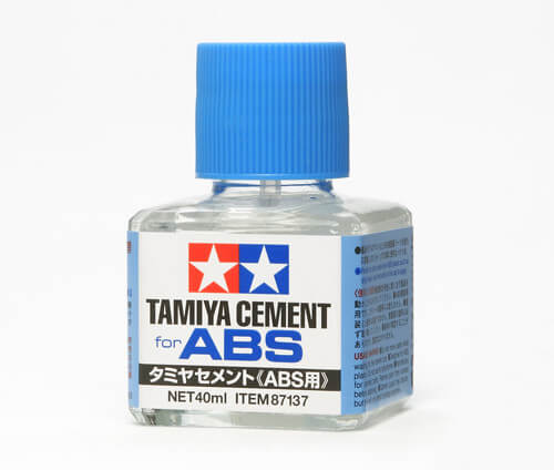 Maquette finition Colle Liquide pour ABS - Tamiya 87137 -
