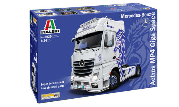 Maquette camion Mercedes Actros MP4 - Italeri 3935 - 1/24