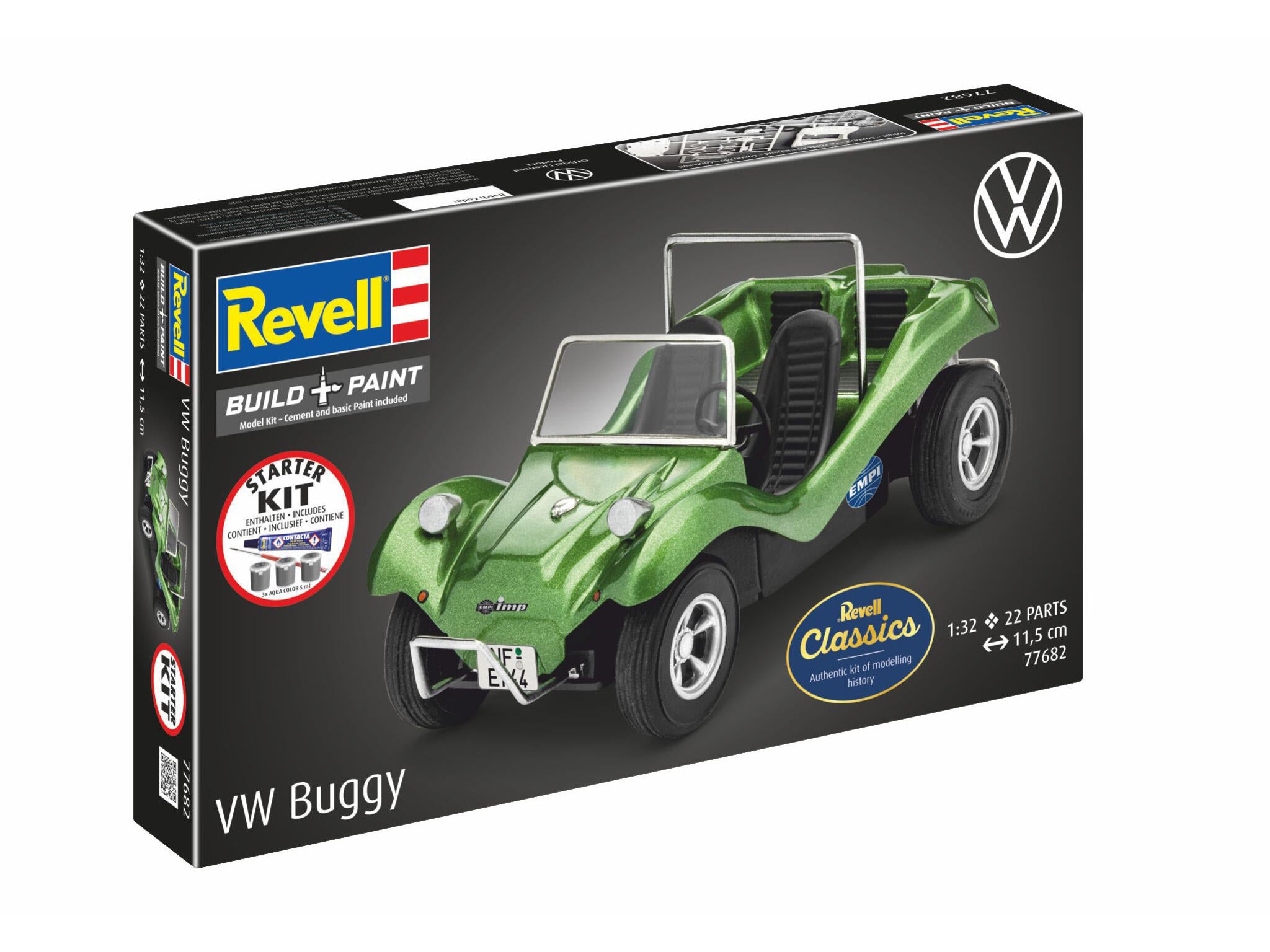 Maquette Revell Starter kit 77682 VW Buggy avec accessoires de base