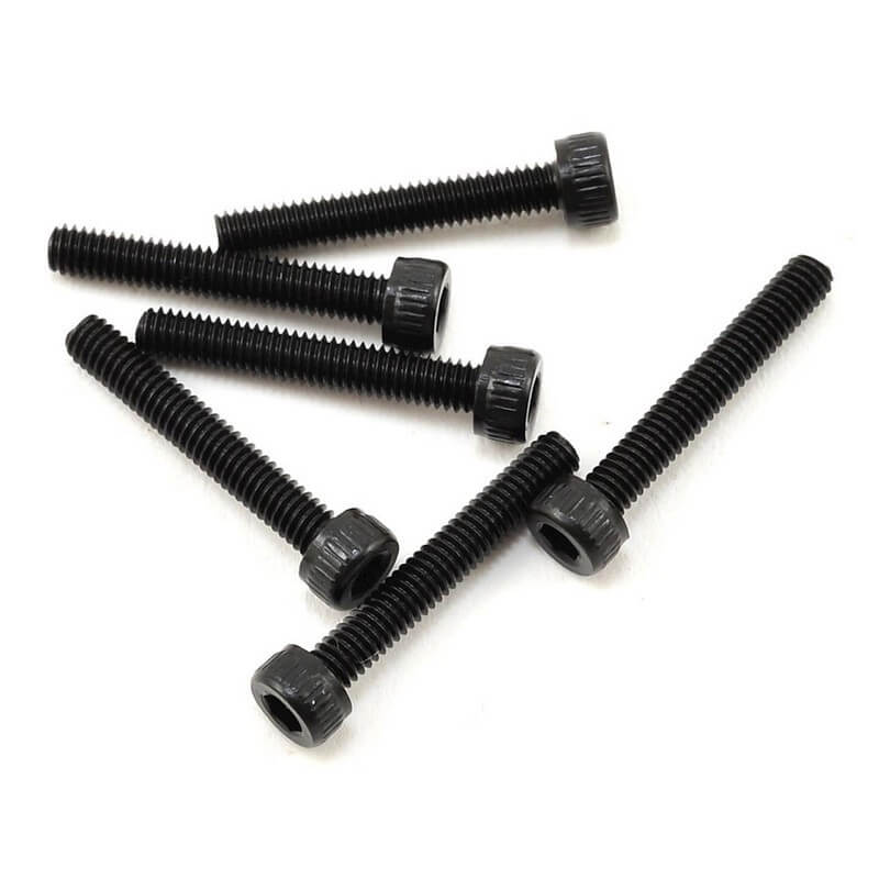 6 Vis BTR têtes rondes 2,5x16mm Traxxas 2618