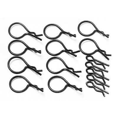 15 pcs de Clips de Carrosserie 1/10 - Tamiya 50197