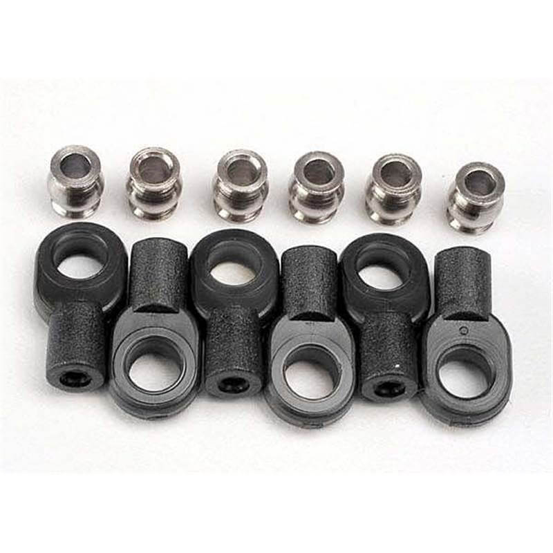 Chapes + billes x 6 - Traxxas 2742X