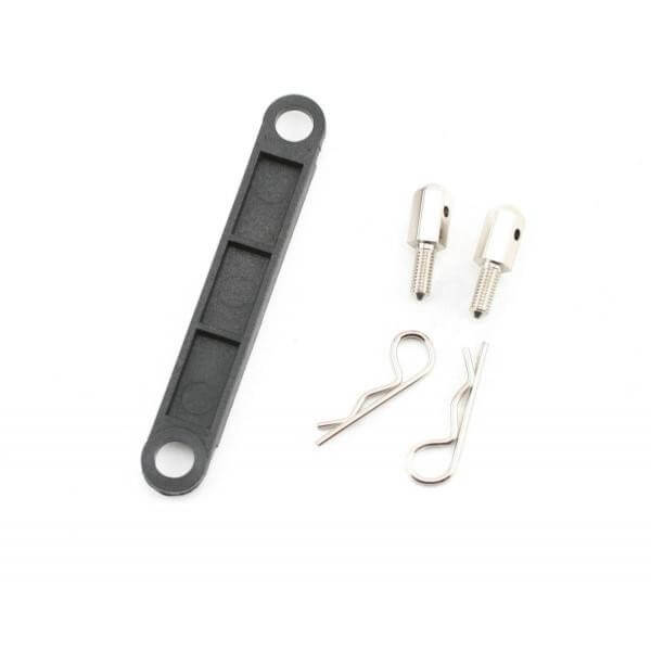Plaque de fixation de batterie noire - Traxxas 3727