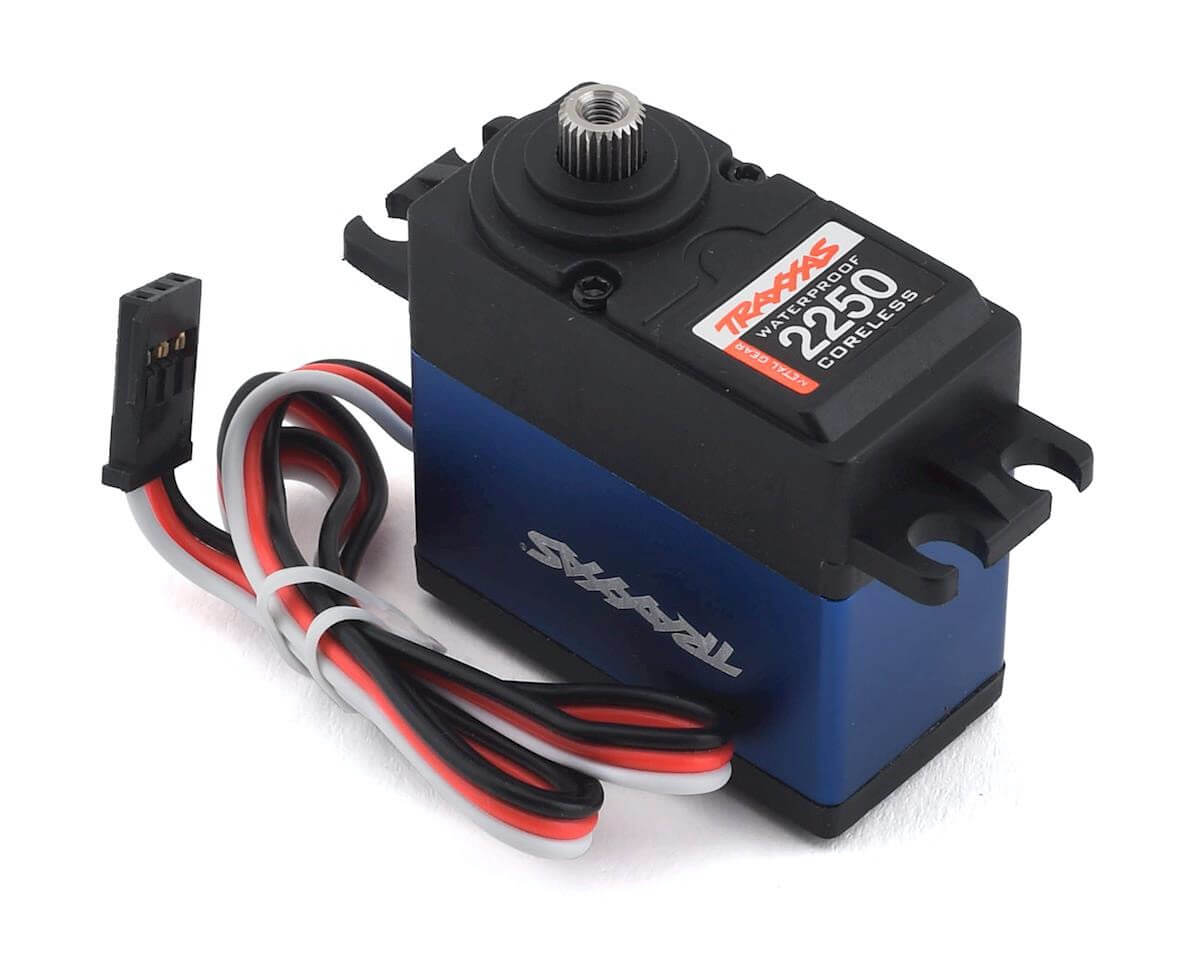 Servo Traxxas 2250 High Torque 24kg Digital étanche, pignons métal
