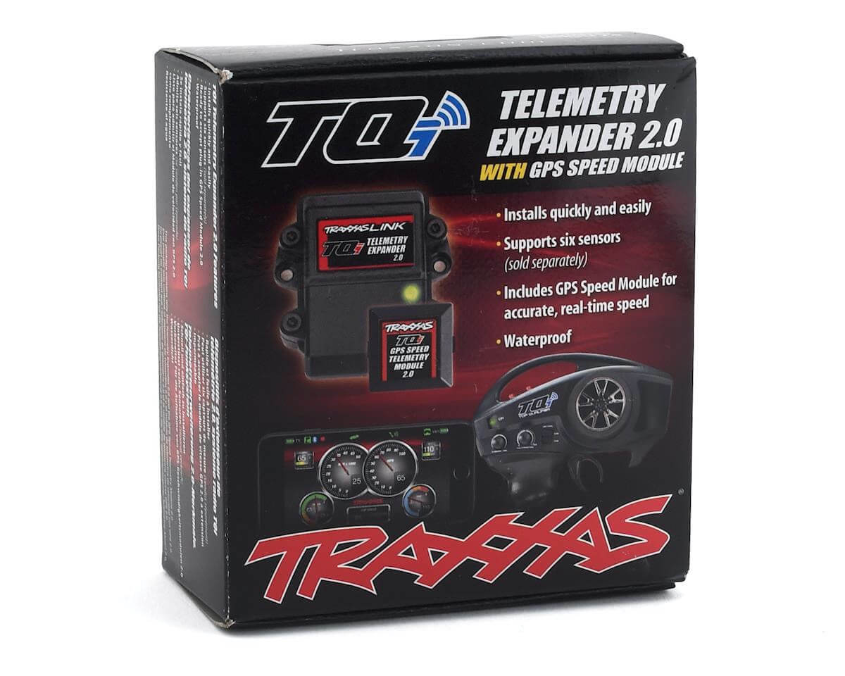 Combo module d'extension de télémétrie 2.0 et module GPS 2.0 Traxxas 6553X