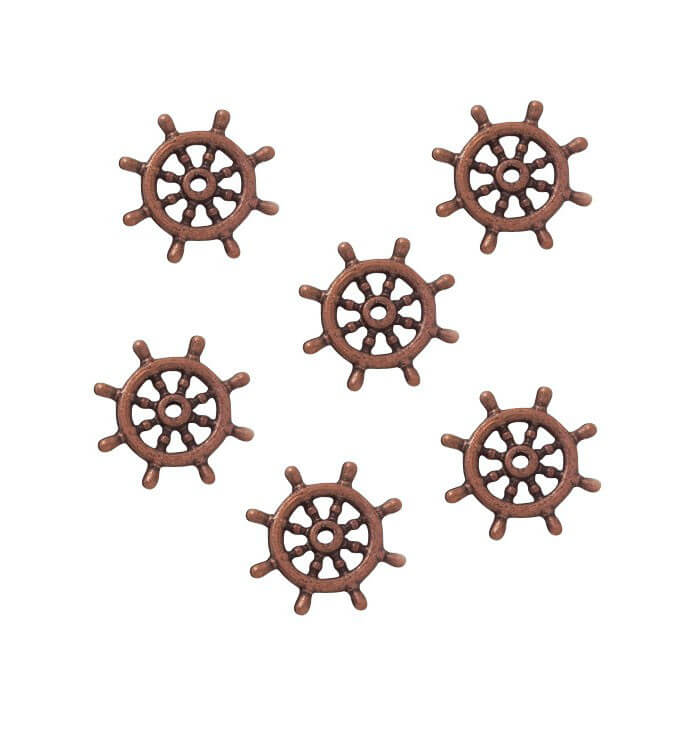 Roue gouvernail 15mm x 2 pièces - Occre 17019