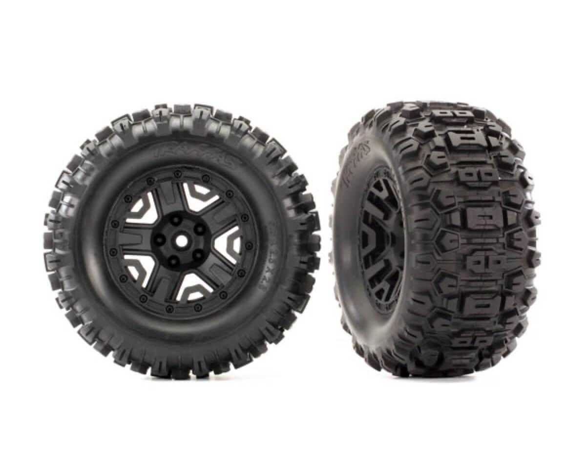 Traxxas 2 Roues Sledgehammer Rustler 4x4 VXL 6792