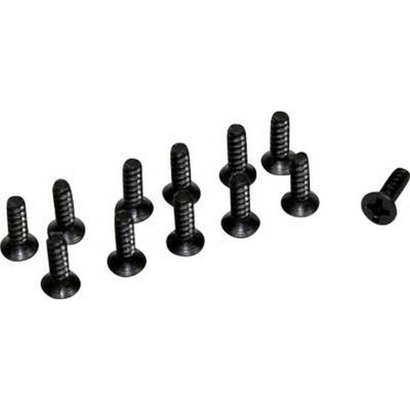 Vis à tête fraisée cruciforme M3x10 (12) Buggy/Truggy - Absima 1230047