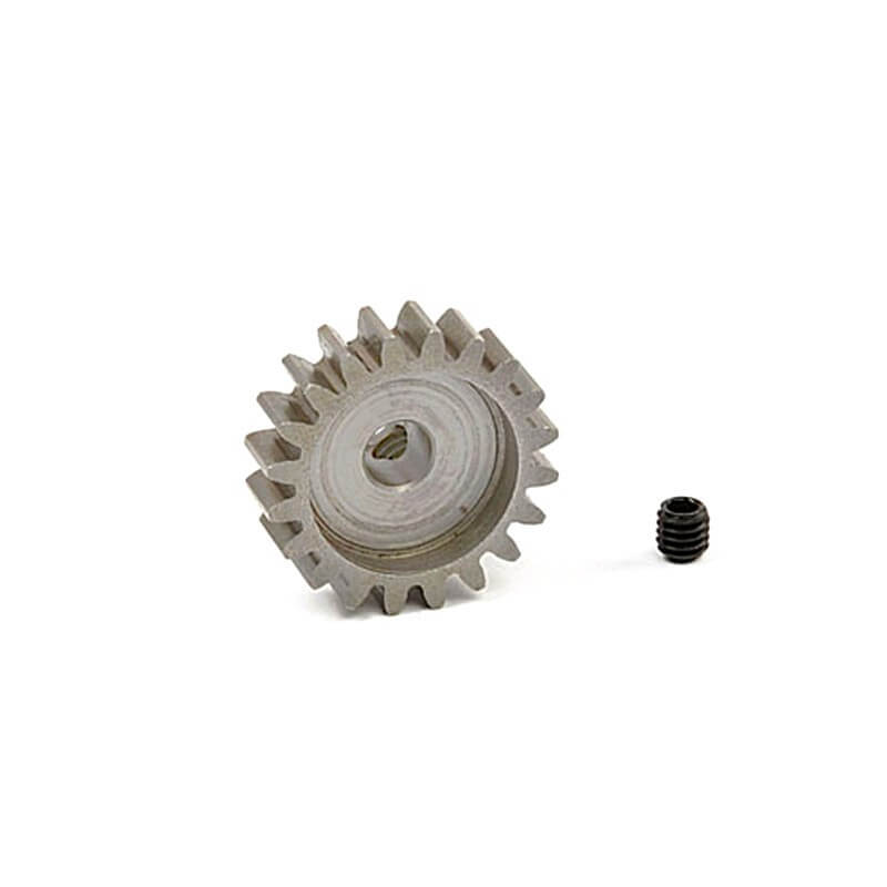 Pignon moteur Acier module M1.0 20T axe 5mm voiture 1/8 (C-72720)
