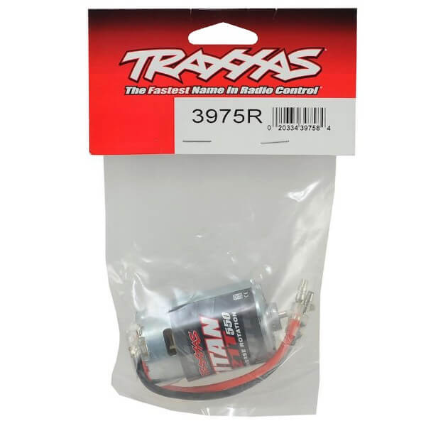 Moteur Traxxas 3975R Titan 550 Reverse 14.4v 21T Axe 3,175mm
