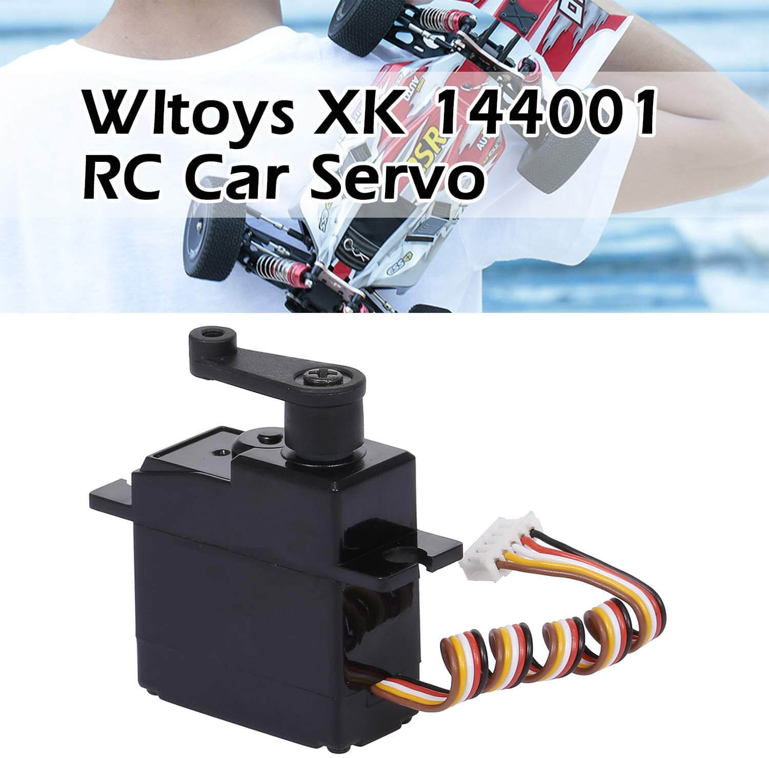 Servo de direction pour Wltoys 144001 - DF 7464 / 1307