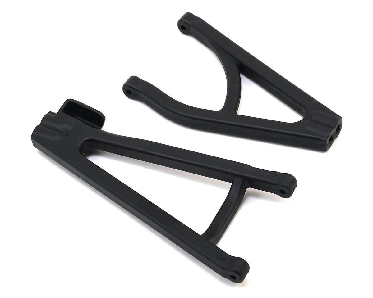 2 Triangles de suspension arrière droit inf/sup renforcés - Traxxas TRX8633 - Noir