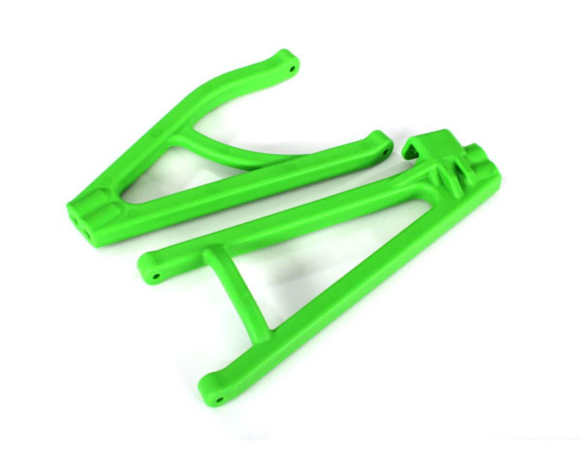 2 Triangles de suspension arrière droit inf/sup renforcés - Traxxas TRX8633G - Vert