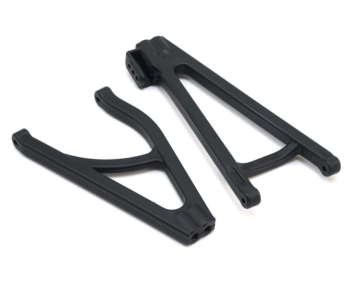 2 Triangles de suspension arrière gauche inf/sup renforcés - Traxxas TRX8634 - Noir