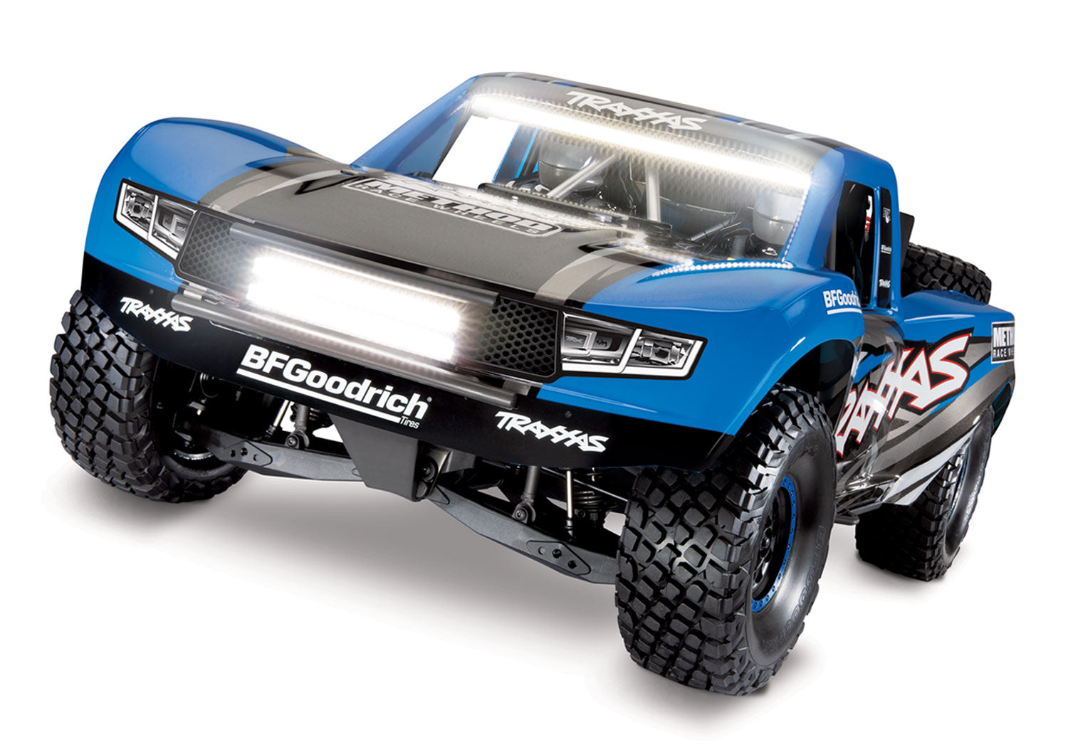 Traxxas UDR Unlimited Desert Racer 4WD avec leds 85086-4 bleu