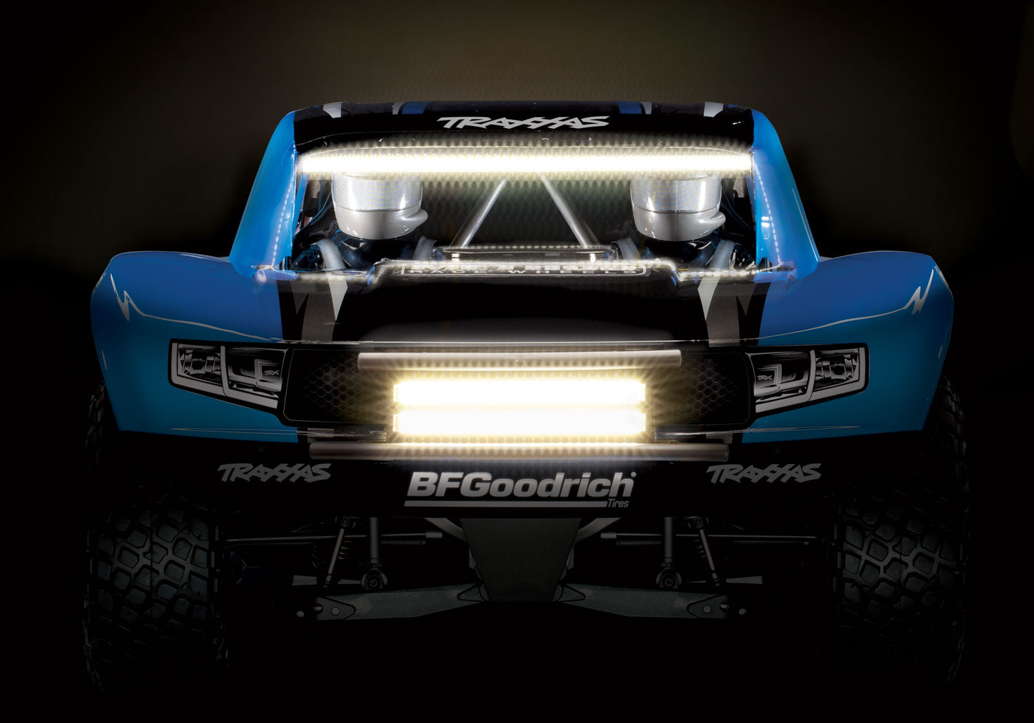 Traxxas UDR Unlimited Desert Racer 4WD avec leds 85086-4 bleu