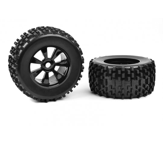 2 Roues Off-Road 1/8 MT - Gripper - collé sur jante - Corally - C-00180-378