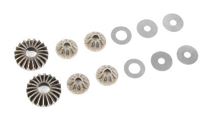 Pignon & planétaire de diff - Acier - 1 Set - Corally - C-00180-179