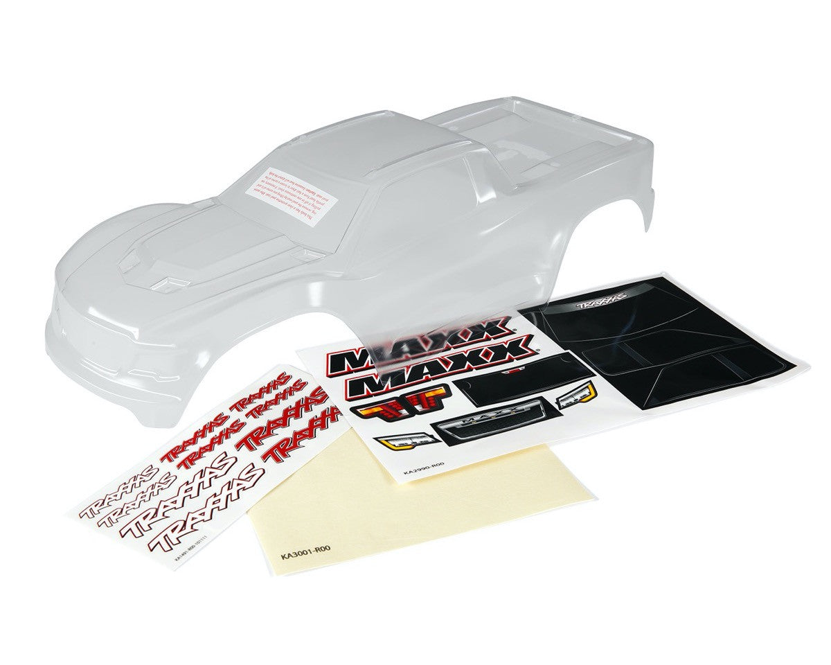 Traxxas 8914 Carrosserie transparente Maxx Renforcée (à peindre)