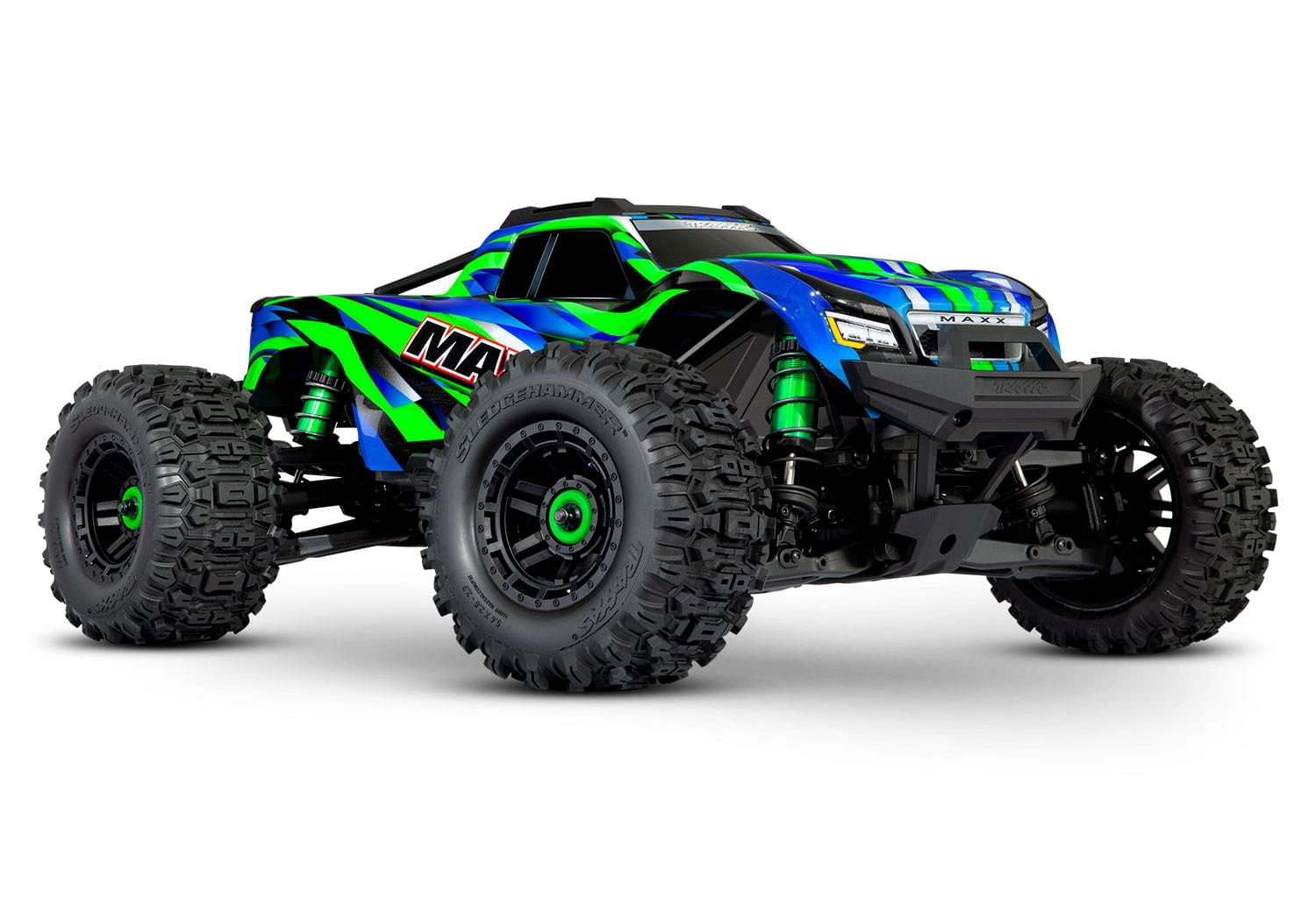 Traxxas WideMAXX 4S Vert 4WD TQi TSM RTR 89086-4