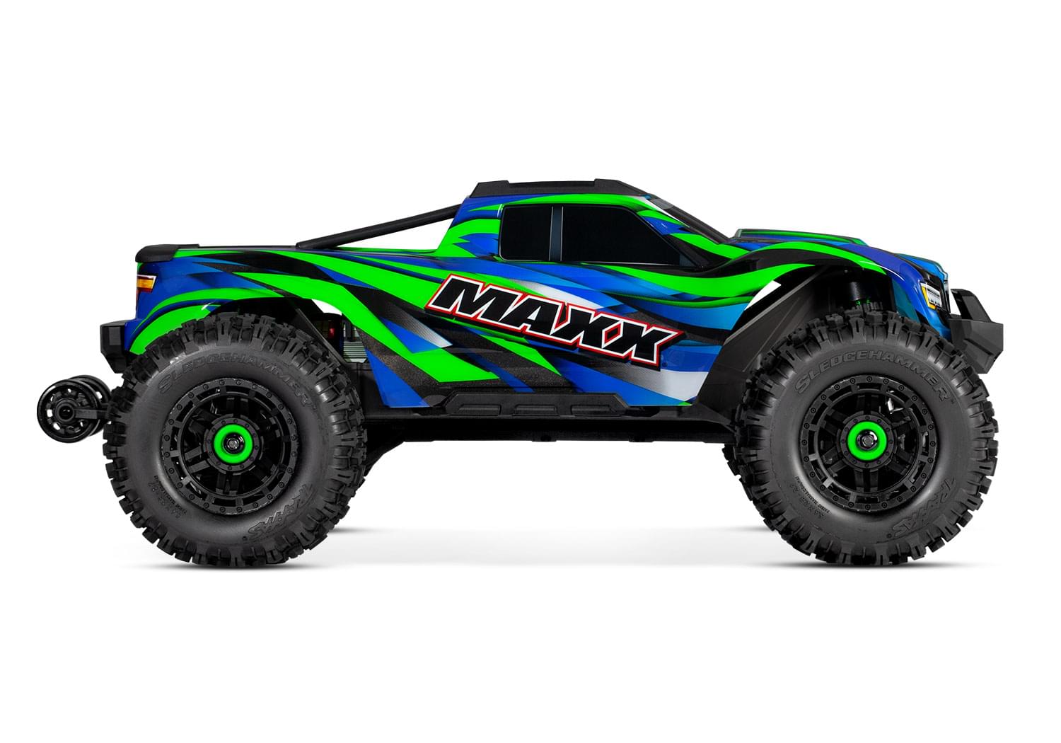 Traxxas WideMAXX 4S Vert 4WD TQi TSM RTR 89086-4