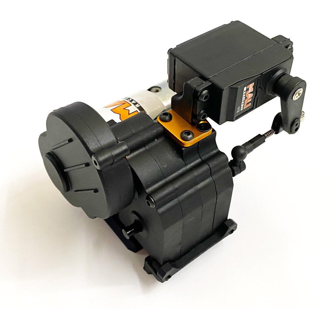 Transmission complète 2 Vitesses avec moteur et servo DF-Models DF-4J - 7267